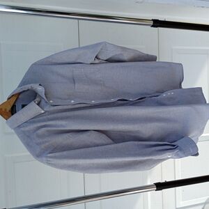 🩶 Croft & Barrow Oxford Shirt• Light Gray • Long Sleeve Button‑Down